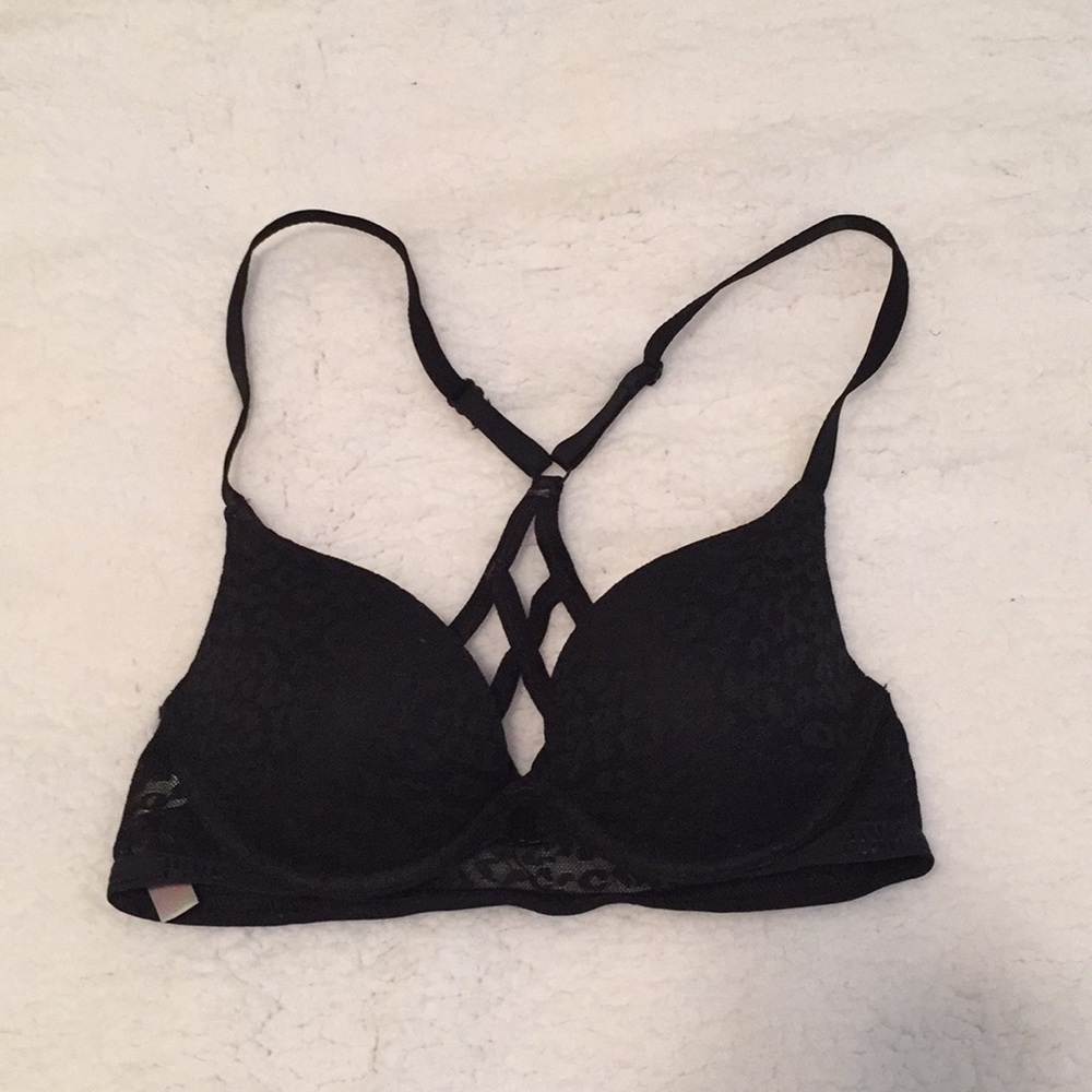 VS Pink push up front close bra